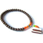 Bracelets de perles gris acier en acier à perles personnalisés pour fille 