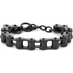Bracelets Fort Tempus noirs en acier en acier pour homme 
