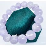Bracelets de perles violet lavande en cristal à perles à motif fleurs amethyste 