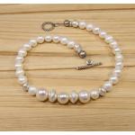 Bracelets de perles de mariée argentés en plaqué argent à perles 