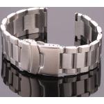 Bracelets de montre gris acier en acier pour femme en promo 