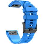 Bracelets de montre bleu ciel look sportif en silicone pour femme 