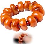 Bracelets à perles fantaisie en ambre look fashion pour femme 