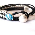 Bracelets de perles camel en cristal à perles personnalisés pour femme 