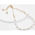 Bracelets en jonc Boohoo à perles look vintage pour femme 