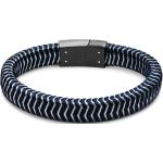 Bracelets Lucléon bleus en acier chirurgical pour homme 