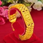 Bracelets en or beiges nude en métal classiques pour femme 