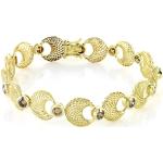 Bracelets en or marron en or jaune 9 carats pour femme en promo 