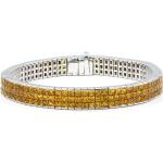 Bracelets Juwelo jaunes en or blanc en or blanc 18 carats pour femme 