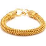 Bracelets en or dorés en or 22 carats pour homme 