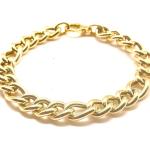 Bracelets en or dorés en or 14 carats pour femme 