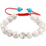 Bracelets Bling Jewelry blancs à perles inspirations zen fantaisie look fashion pour femme 