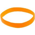 Bracelets silicone orange en silicone en lot de 100 