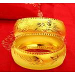Bracelets manchette de mariage en or 18 carats classiques pour femme 