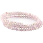 Bracelets de perles roses en acier à perles pour femme 