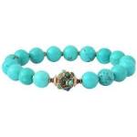 Bracelets de perles Satellite bleus à perles style ethnique pour femme en solde 