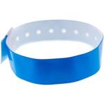 Bracelets bleu roi en plastique en lot de 100 
