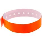 Bracelets orange en plastique en lot de 100 