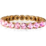 Bracelets en or rose bonbon en or 18 carats personnalisés classiques 