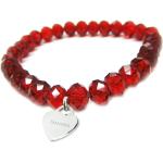 Bracelet fantaisie rouge rubis personnalisé - 1533