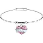 Bracelets coeur Morellato gris acier en cristal look fashion pour femme 