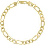 Bracelets en or argentés en métal 10 carats 