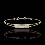 Bracelets de perles Edenly Fleur de Sel jaunes en or jaune à perles 18 carats pour femme en promo 