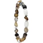 Bracelets de perles Jourdan argentés à perles look fashion pour homme 