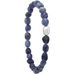 Bracelets de perles Jourdan argentés à perles look fashion pour homme 