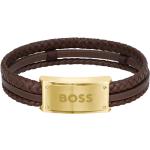 Bracelets de créateur HUGO BOSS BOSS dorés look fashion pour homme 