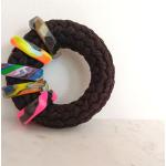 Bracelets en jonc noirs en argile style ethnique 