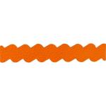 Bracelets Jourdan orange en cuir en cuir look chic pour femme 