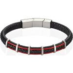 Bracelets Jourdan rouges en acier en acier pour homme 
