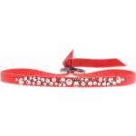 Bracelets de perles Les Interchangeables rouges à perles look fashion pour femme 