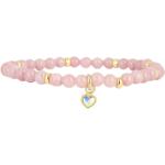 Bracelets de perles Les Interchangeables roses à perles look fashion pour femme 