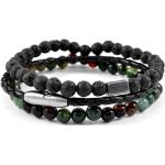 Bracelets de perles Lucléon multicolores en acier à perles pour homme 