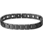 Bracelets magnétiques Lucléon noirs en titane pour homme 