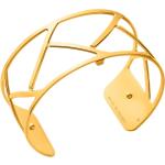Bracelets manchette Les Georgettes dorés en acier made in France look fashion pour femme 