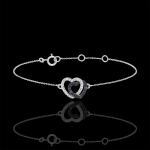 Bracelets coeur Edenly 9 carats pour femme en promo 