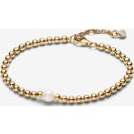 Bracelets de perles Pandora Timeless blancs en métal à perles look fashion pour femme 