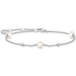 Bracelets de perles Thomas Sabo gris à perles pour femme 