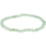 Bracelets porte-bonheurs verts à perles look fashion pour femme 