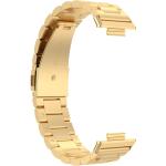 Bracelets de montre Avizar dorés en acier à à boucle déployante en promo 