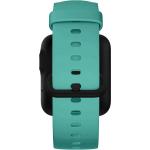 Bracelets de montre Avizar turquoise à à boucle ardillon look sportif en silicone 