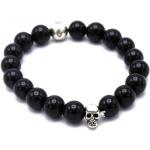 Bracelets de perles Redskins noirs à perles look fashion pour homme 