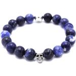 Bracelets de perles Redskins bleus à perles look fashion pour homme 
