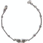 Bracelets Zadig & Voltaire Rock argentés en laiton à strass pour femme 