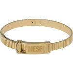 Bracelets Diesel dorés en acier en acier look fashion pour homme 