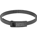 Bracelets Diesel gris acier en acier en acier look fashion pour homme 