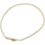 Bracelets en or blancs en or 18 carats classiques pour femme 